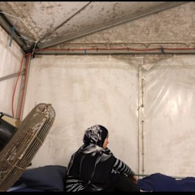 Narges Alizadeh in Nauru.