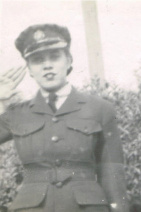 Berenice “Berry” Wormald in uniform during World War II. 
