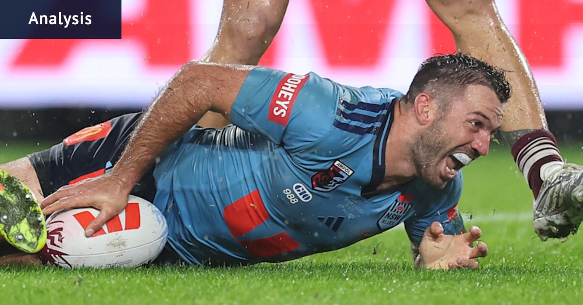 Origin I looked over after 20 minutes. The Ponga send-off changed everything