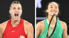 Aryna Sabalenka will meet Chinese 12th seed Zheng Qinwen for the Australian Open women’s final.