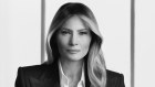 The official White House portrait of first lady Melania Trump.