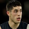 Carlton midfielder Adam Cerra.