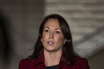 Victorian Attorney-General Jaclyn Symes.