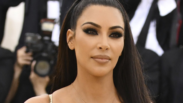 Kim Kardashian West at the MET Gala in May.