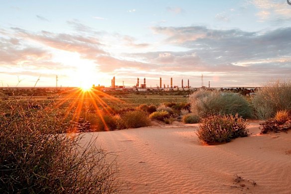 The Santos gas operations are world away from the worries of Middle East conflagration and close to its lucrative Asian customers.