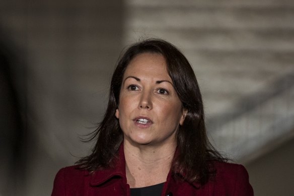 Victorian Attorney-General Jaclyn Symes.