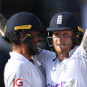 England dare to dream of Ashes success after dazzling, dashing batting