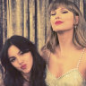 Olivia Rodrigo and Taylor Swift in 2021.