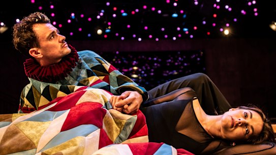 Jacob Warner and Rose Riley play the “star-cross’d lovers” Romeo and Juliet.