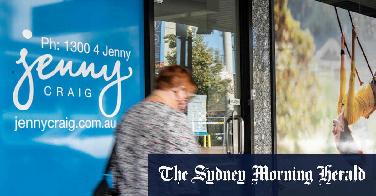Jenny Craig Australia folds after buyers pass on well-known business - Vimarsana News