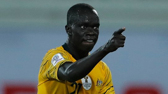 I'm there for you: Awer Mabil wants people with mental health issues to know they are not aline.