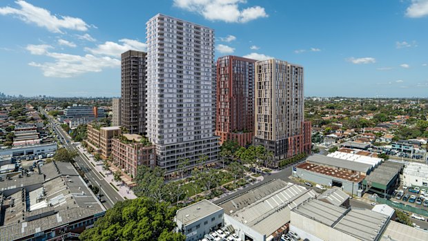 The proposed Kings Bay Village development in Sydney’s inner west.