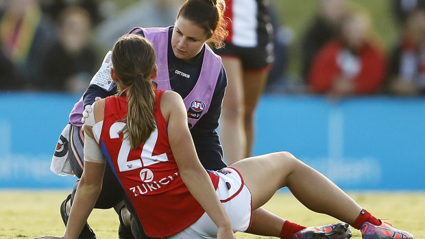 Toll rises: Maddy Guerin is the fourth Demon to rupture her ACL