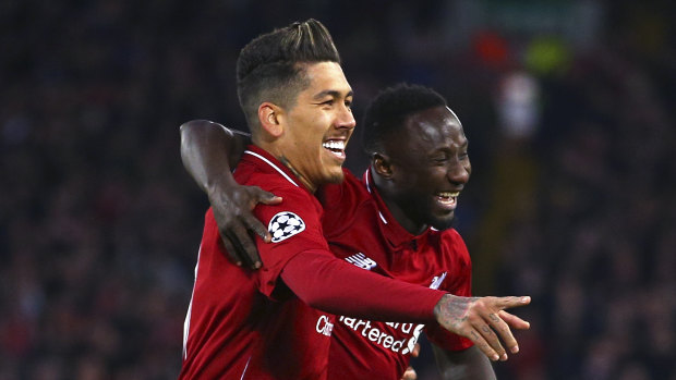 Naby Keita and Roberto Firmino were on target for Liverpool in their win over Porto.