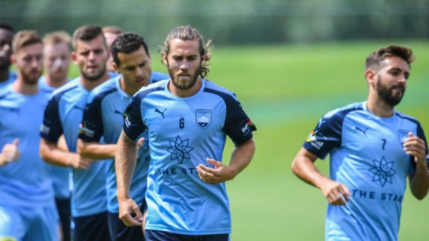 End of an era: Midfielder Josh Brillante could be on his way out of Sydney FC.