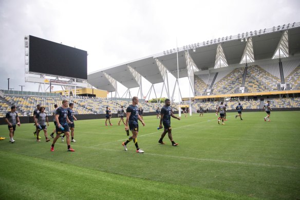 The new Townsville stadium.