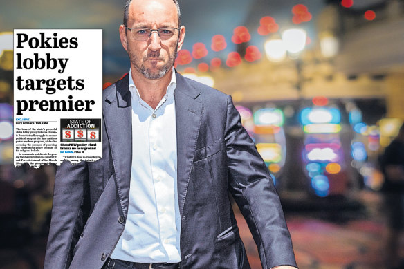 Josh Landis was sacked from ClubsNSW after a political intervention earlier this year.