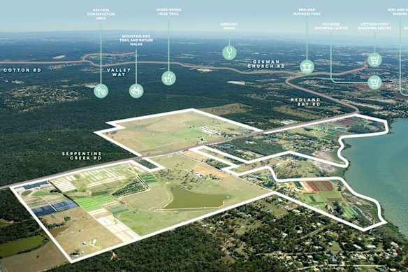 Advertising for Shoreline circulated by Lendlease