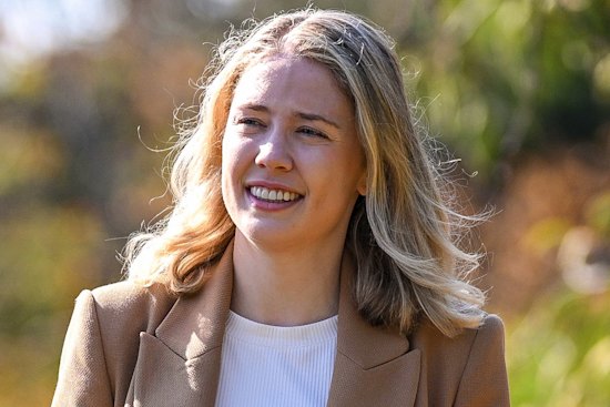 Amelia Hamer, the 31-year-old Oxford-educated grandniece of former Victorian premier Sir Rupert “Dick” Hamer.