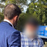 In a handout image acquired Saturday, 25 June 2022 shows a man from Victoria who has been charged with alleged online grooming following an investigation by the Child Abuse and Sex Crimes Squad’s Child Exploitation Investigation Unit (CEIU).
