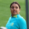 Coach coy on whether Kerr will start for Matildas against England