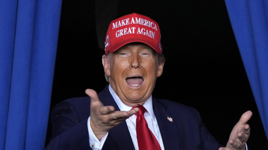 Donald Trump suggested Monday that people in the country illegally who have committed crimes have “bad genes”.