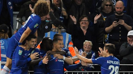 Magnificent Hazard ends Liverpool's 100 per cent start