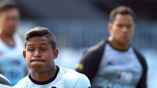 Sacked: Ben Barba has had his contract torn up before playing a game for the Cowboys. 