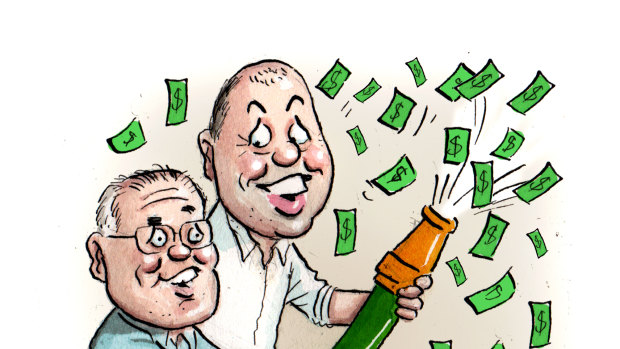 CBD: Who’s for tax cuts and a tipple?