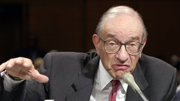 Former Federal Reserve chairman Alan Greenspan, either one of the world’s greatest central bankers, or the man who implemented an economic ideology that created the preconditions for the Global Financial Crisis.