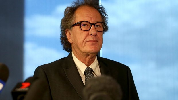 Geoffrey Rush is suing publisher Nationwide News for defamation.