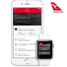 The Qantas app created by Two Bulls.