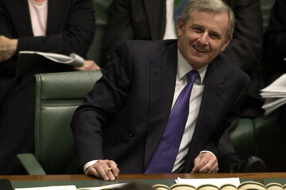 Simon Crean as opposition leader in the House of Representatives.
