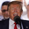 'Shoot them!': Trump laughs off a supporter's demand for violence against migrants