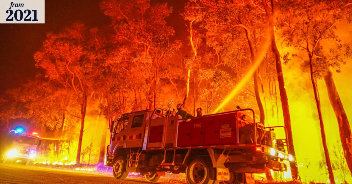 ‘Phenomenal effort in horrific conditions’: Firefighters gain control ...