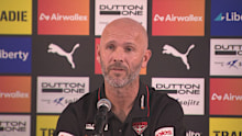 Newly unveiled Essendon coach Mark McVeigh.