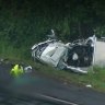 Man dies, four others injured in Queensland highway crash