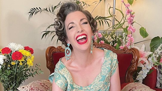 The author with her ‘soulmate’ Blinky.