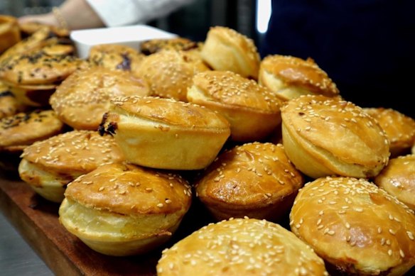 Pies at Miss Amelie Gourmet.