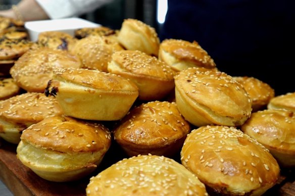 Pies at Miss Amelie Gourmet.