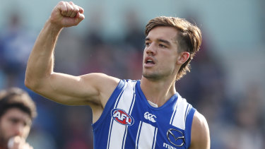 Jy Simpkin had a standout season for North Melbourne.