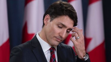 Canadian Prime Minister Justin Trudeau is under pressure.