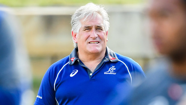 Australian director of rugby Scott Johnson. 
