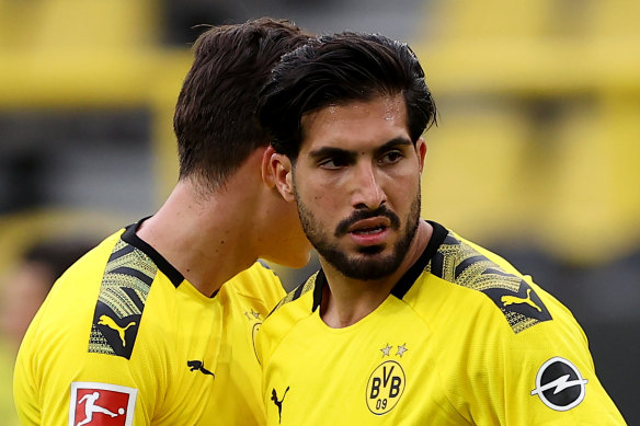 Emre Can was on target for Dortmund.