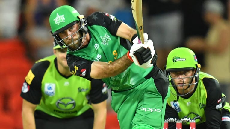 Waiting game: Glenn Maxwell is averaging above 40 but is yet to be picked by Justin Langer.