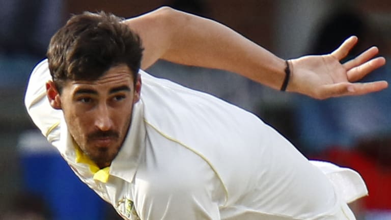 Mitchell Starc has turned to pickle juice to help with his cramps.