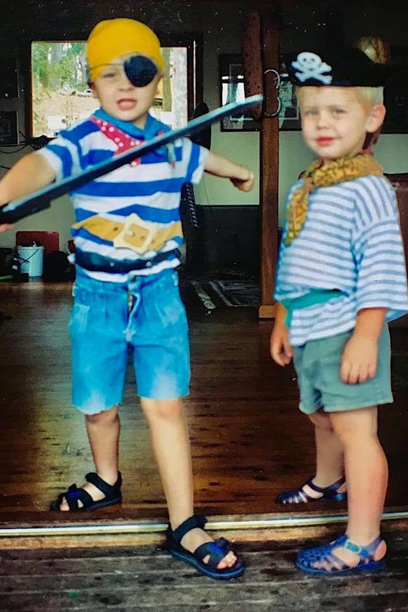 Oli (left) and Louis Leimbach of Lime Cordiale