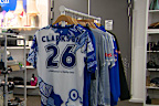 Alastair Clarkson’s North Melbourne gear at Vinnies.