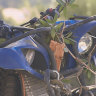 Swan View quad bike crash Perth Western Australia Monday April 3. Picture: Nine News Perth