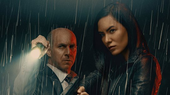 Brian Markinson and Jessica Matten in <i>Tribal</i>.